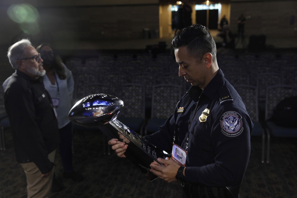 CBP provides security for Super Bowl LVII