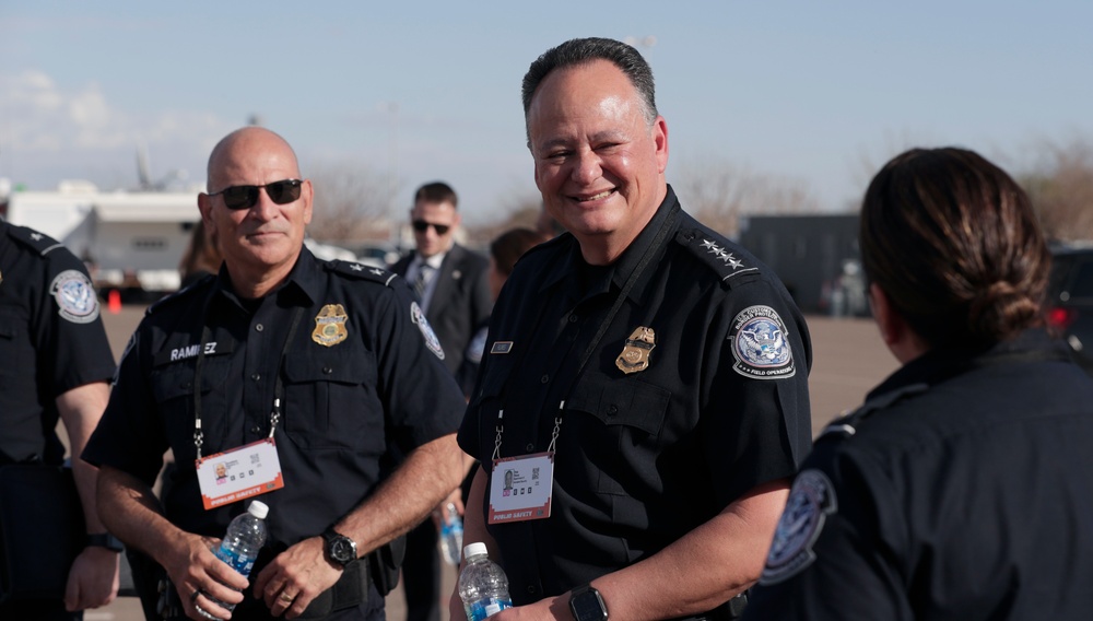 CBP provides security for Super Bowl LVII