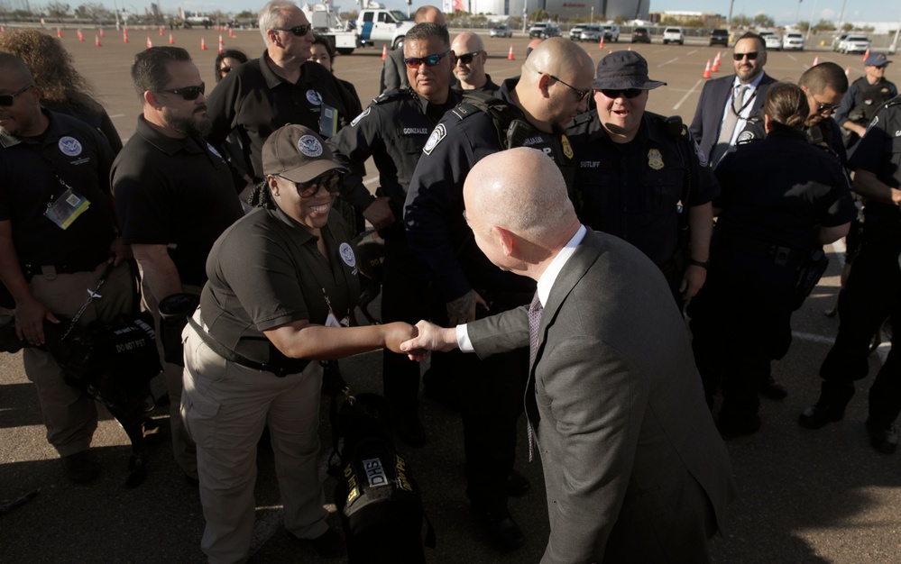 CBP provides security for Super Bowl LVII