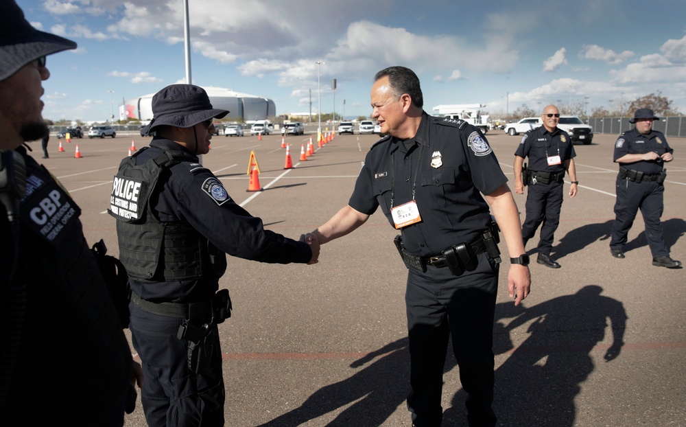 CBP provides security for Super Bowl LVII