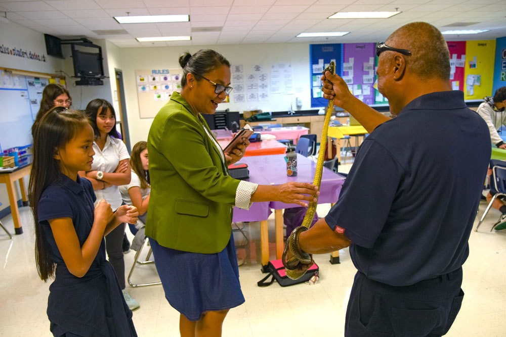 McCool School's YES Program Teaches Students About Invasive Species