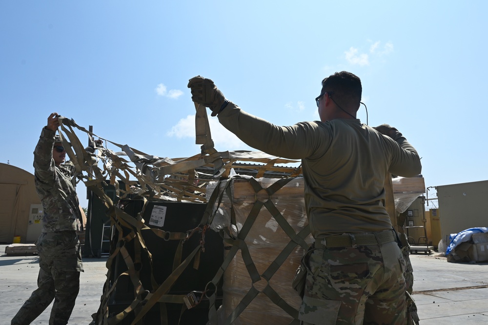 726th EABS Materiel Management specialists keep east Africa AOR supplied