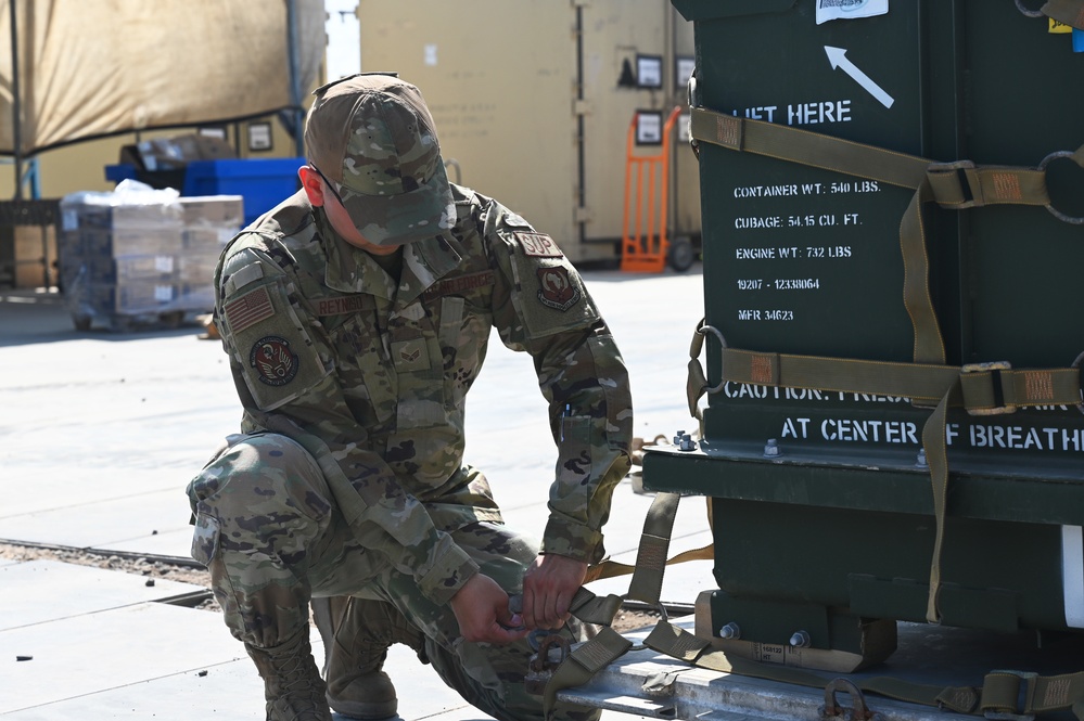 726th EABS Materiel Management specialists keep east Africa AOR supplied