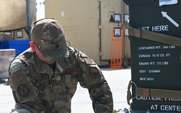 726th EABS Materiel Management specialists keep east Africa AOR supplied