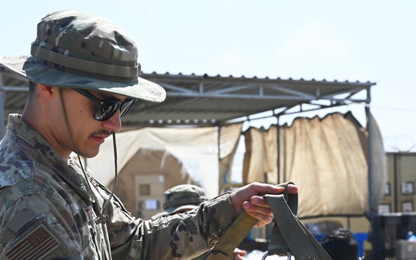 726th EABS Materiel Management specialists keep east Africa AOR supplied