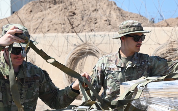 726th EABS Materiel Management specialists keep east Africa AOR supplied