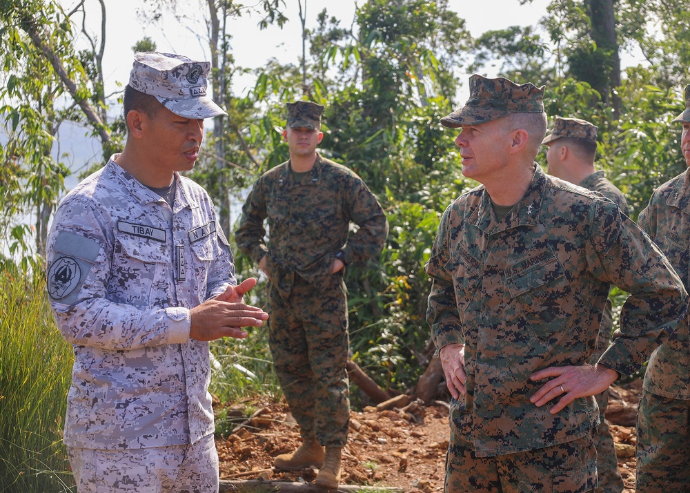 MARFORPAC Marines tour Naval Detachment Oyster Base during PHL - MARFORPAC M2M Staff Talks