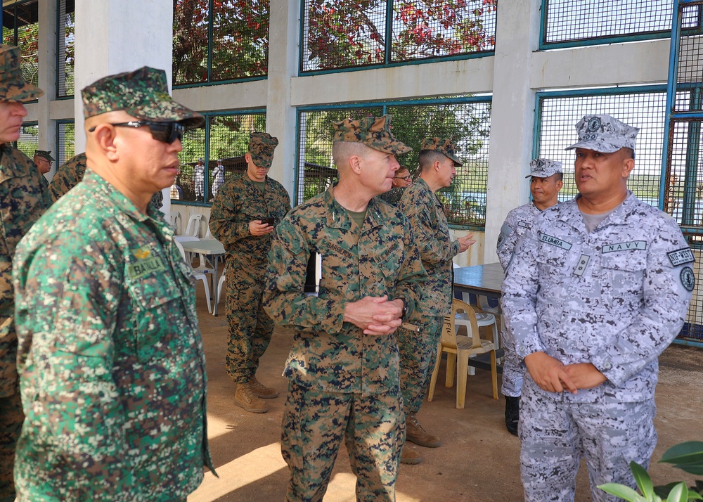 MARFORPAC Marines tour Naval Detachment Oyster Base during PHL - MARFORPAC M2M Staff Talks