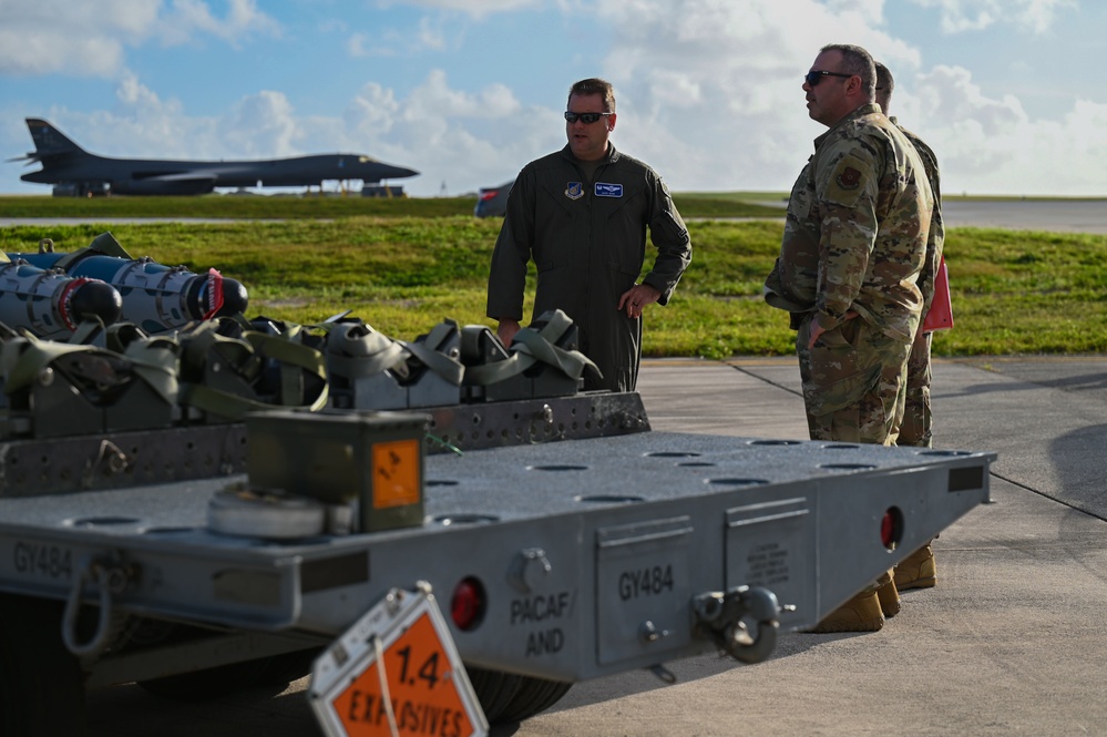 34th Expeditionary Bomb Squadron conducts bomb loading exercise