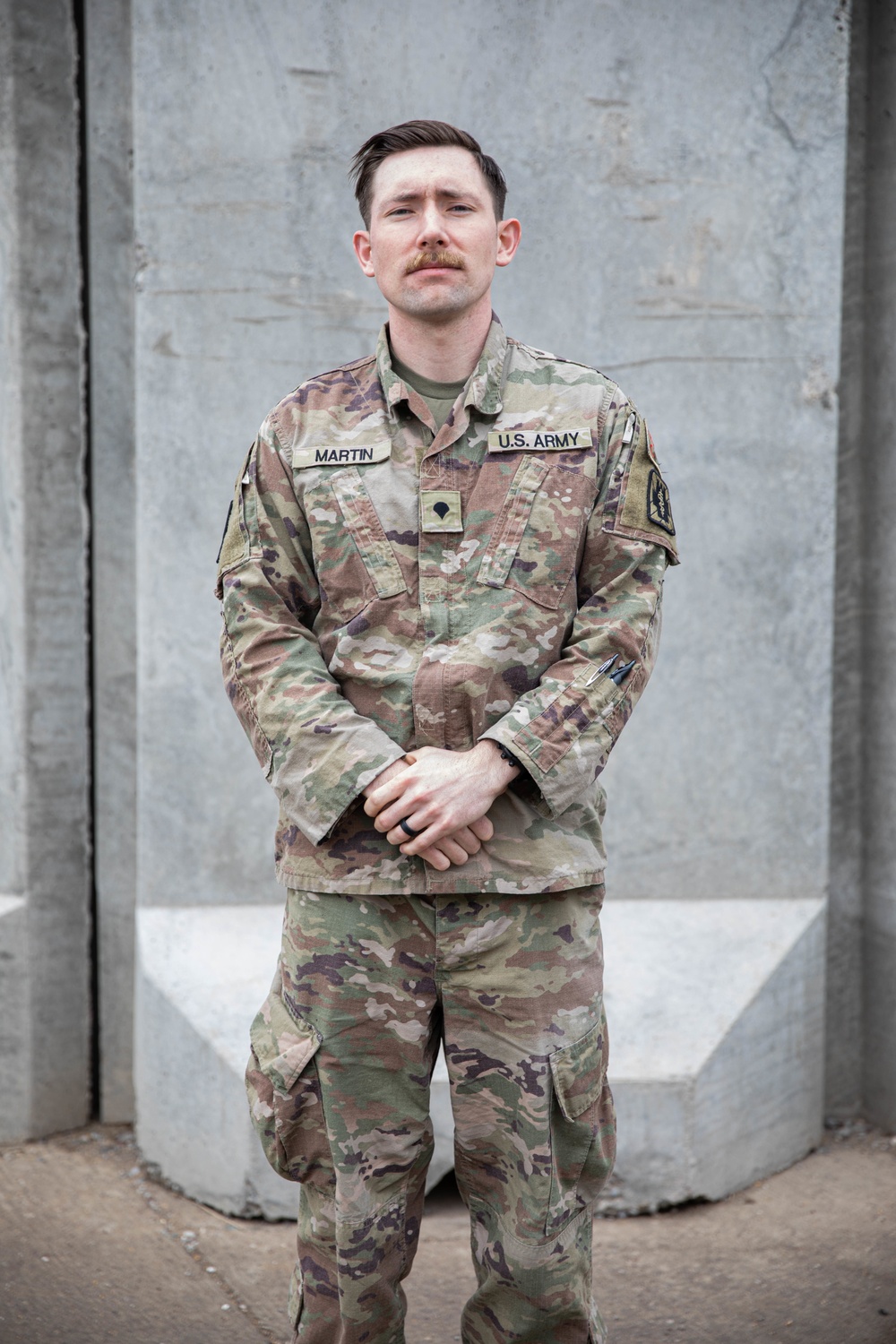 Faces of the Coalition: U.S. Army Spc. Benjamin Martin