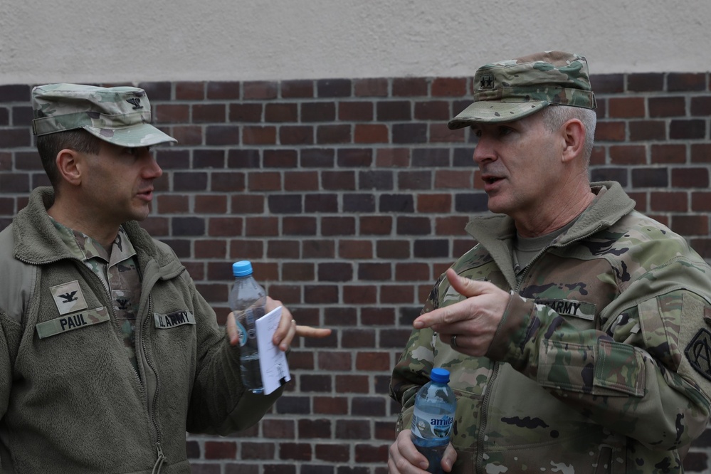 Senior Communications Official visits Camp Kościuszko