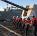 USS Truxtun conducts a replenishment-at-sea