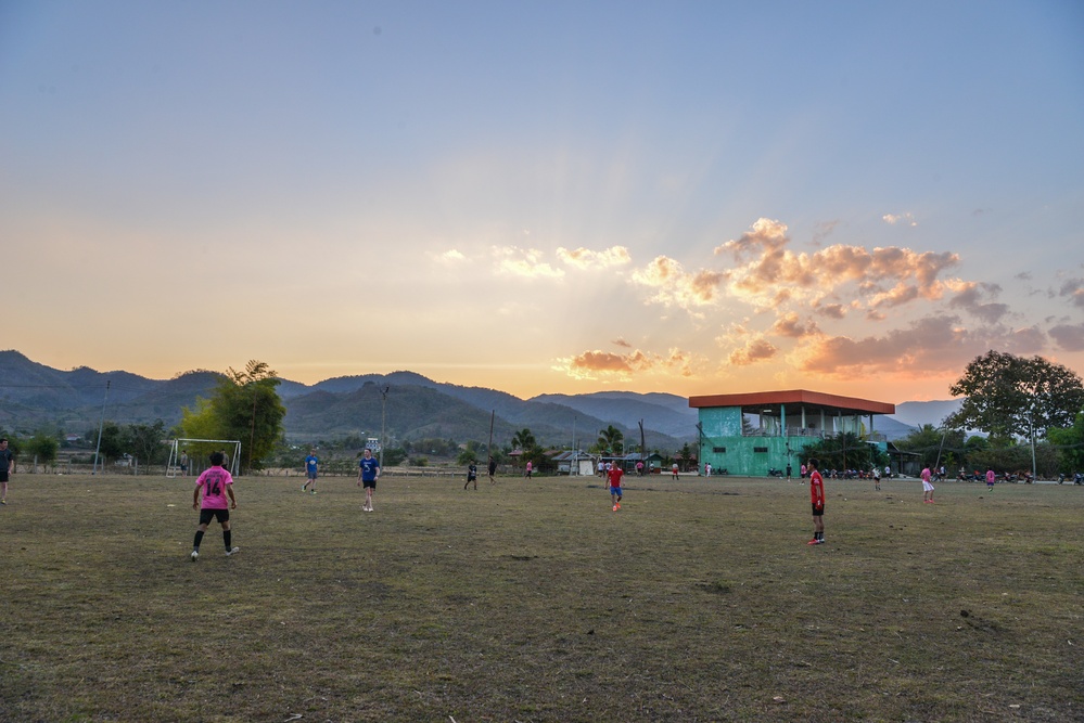 DPAA, Lao Citizens Build Relationships Through Soccer