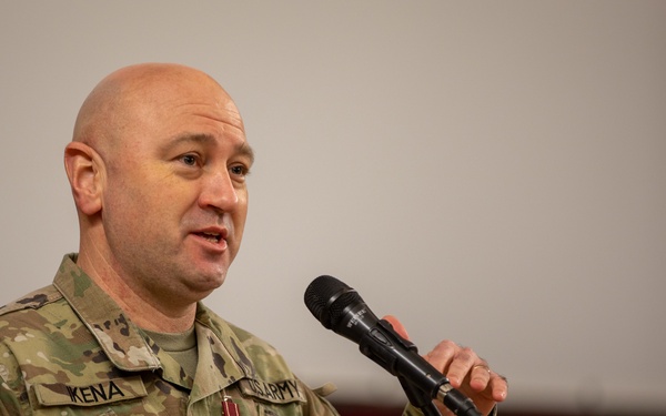 4th Infantry Division Artillery Takes Command from 1st Infantry Division in the Baltics Theater