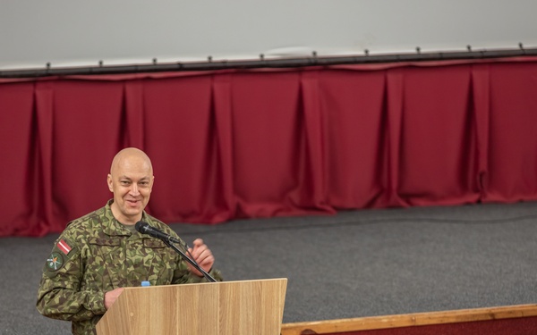 4th ID DIVARTY Takes Command from 1st ID DIVARTY in the Baltics Theater