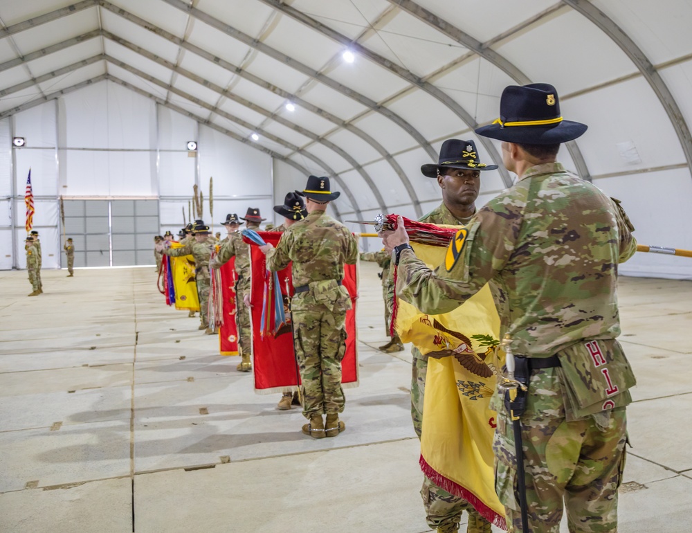Black Jack Takes Command from Greywolf in the European Theater