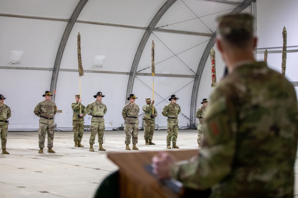 Black Jack Brigade Takes Command from Greywolf Brigade in the European Theater