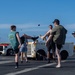 Sailors Participate In MWR Flight Deck Activities