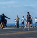 Sailors Participate In MWR Flight Deck Activities