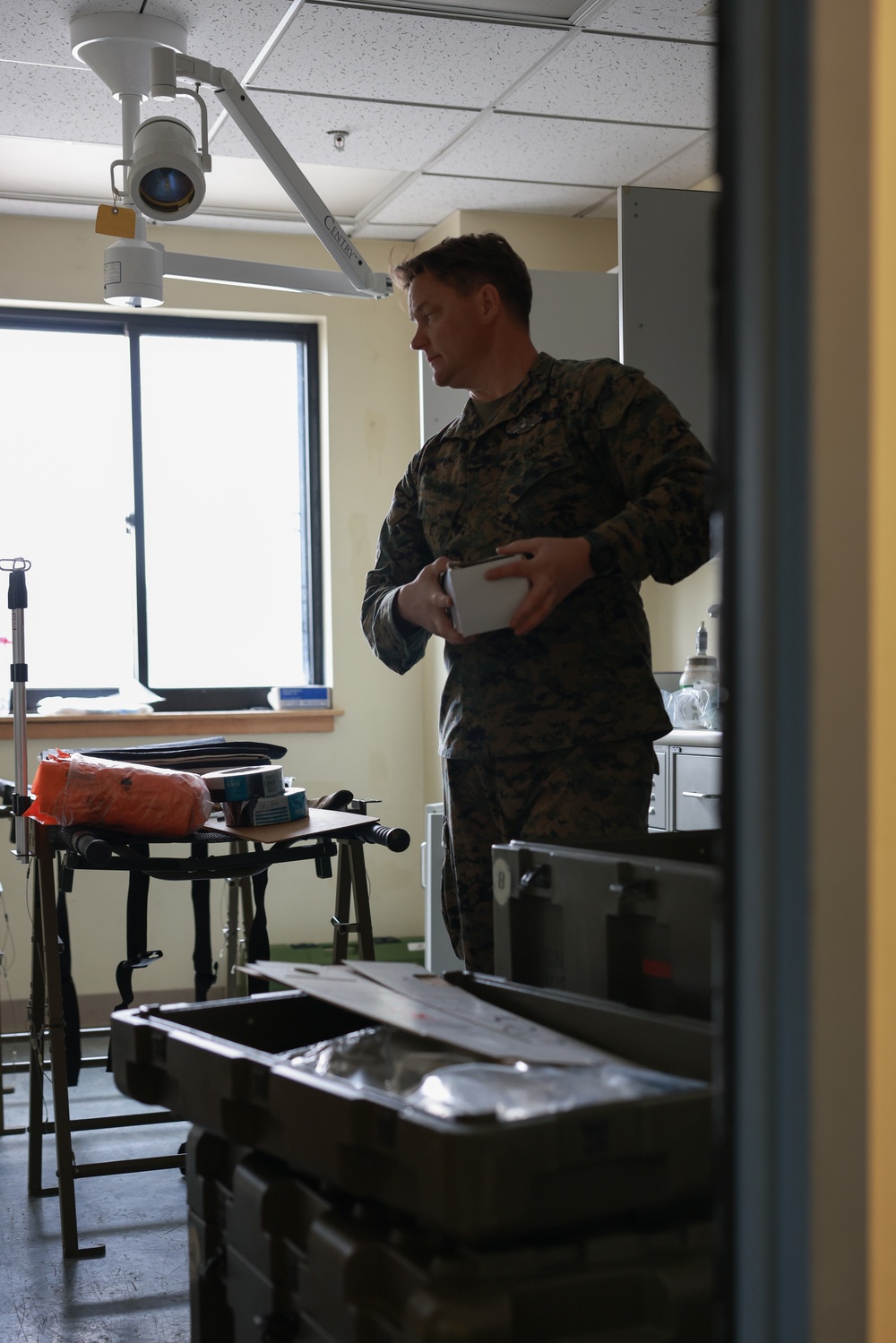 III MSB | Medical Establishes Battalion Aid Station