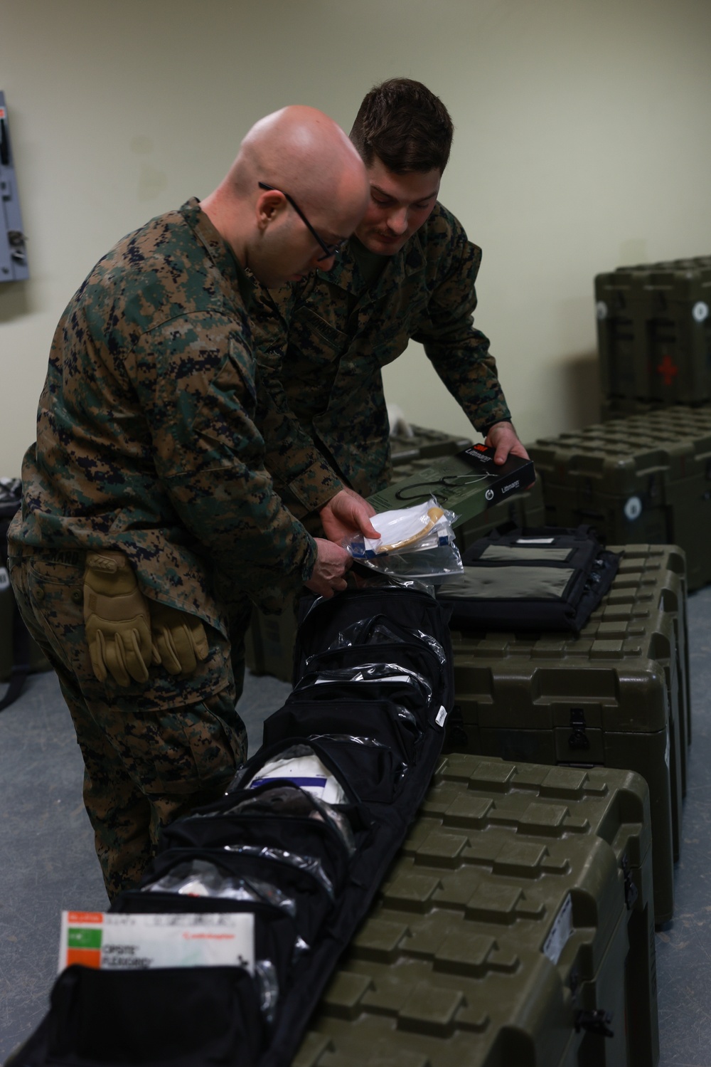 III MSB | Medical Establishes Battalion Aid Station