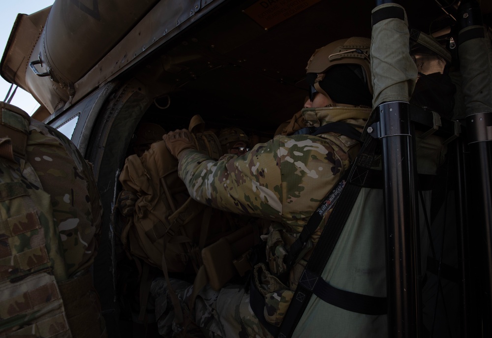 22 SFS conducts helo training with U.S. Army