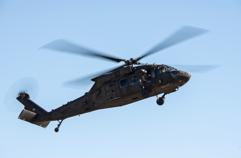 22 SFS conducts helo training with U.S. Army