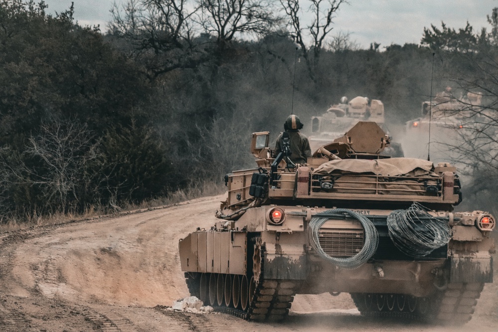 B Company, 1-9 CAV Conducts OPFOR