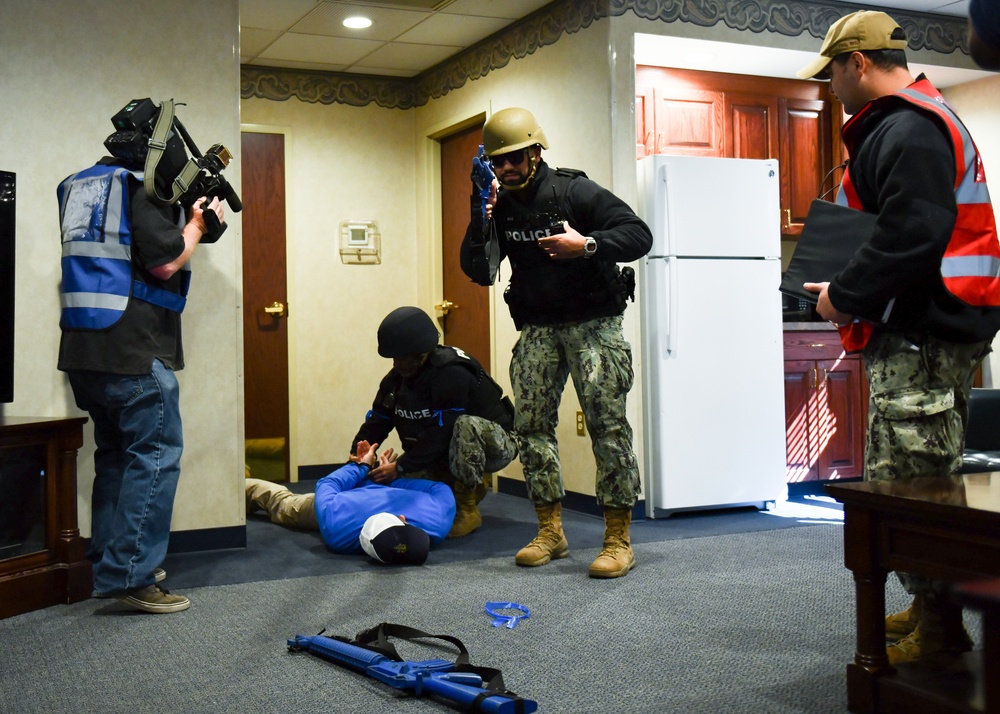 Exercise Citadel Shield - Solid Curtain Takes Place at Naval Station Norfolk