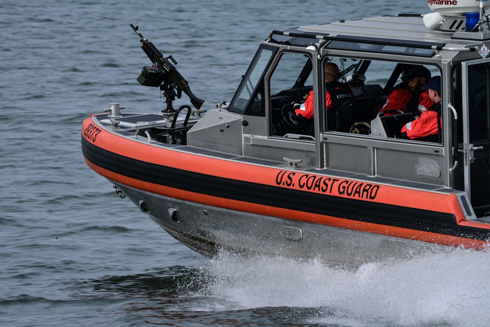 Coast Guard provides maritime security during 2023 State of the Union Address