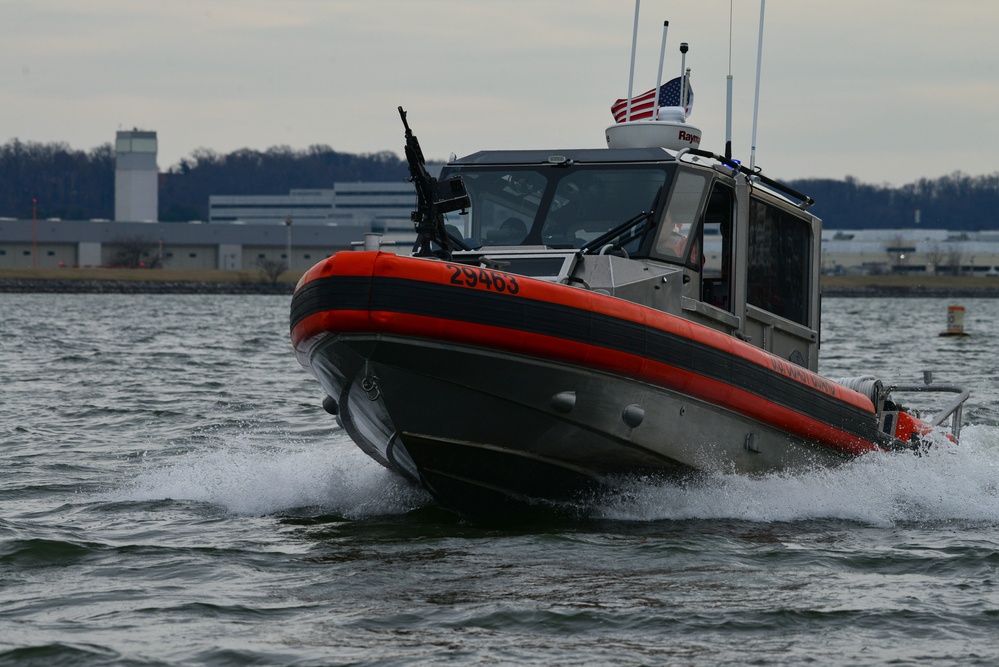 Coast Guard provides maritime security during 2023 State of the Union Address