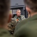 Maj. Gen. Gering Touches Base with the Knightriders