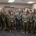 Maj. Gen. Gering Touches Base with the Knightriders