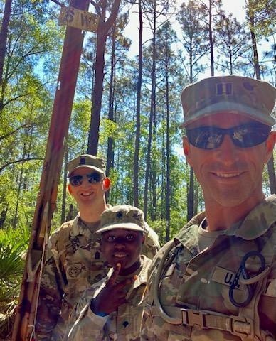 Capt. James B. Drake in a Training event