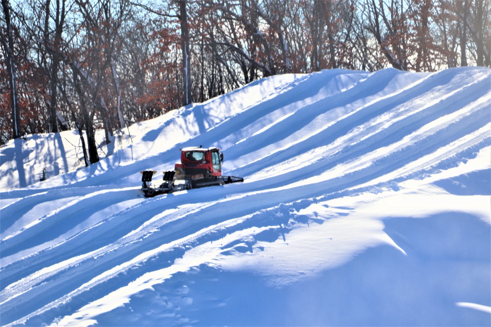 Whitetail Ridge Ski Area staff prepares area for operations