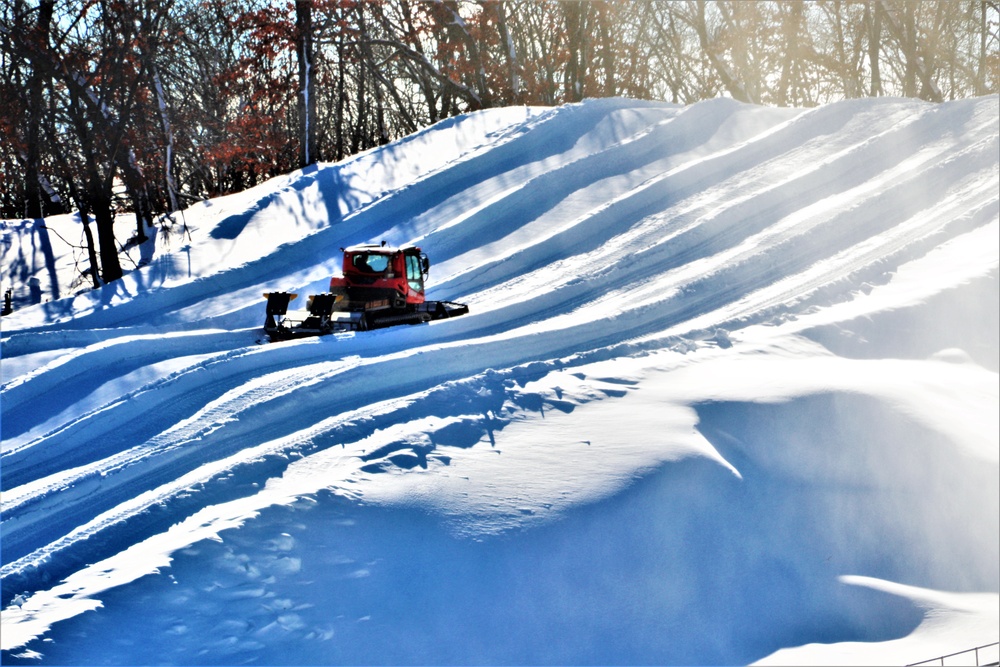 Whitetail Ridge Ski Area staff prepares area for operations