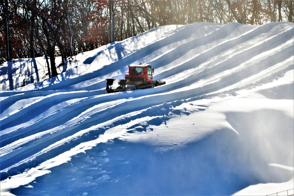 Whitetail Ridge Ski Area staff prepares area for operations