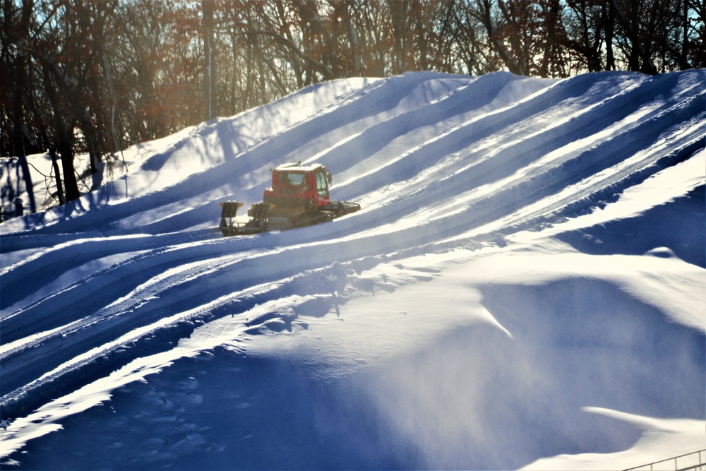 Whitetail Ridge Ski Area staff prepares area for operations