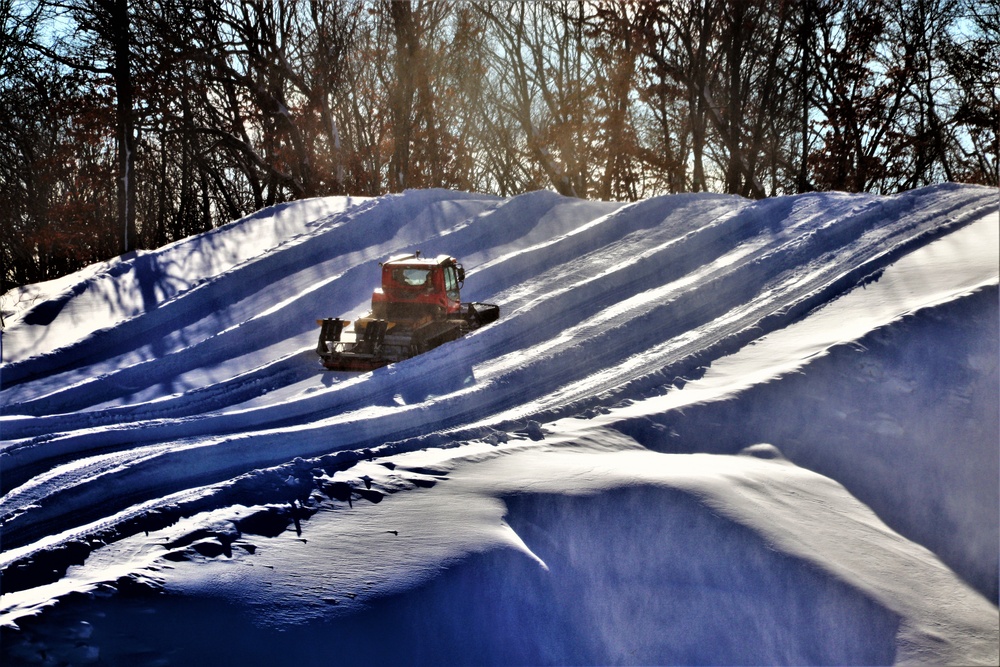 Whitetail Ridge Ski Area staff prepares area for operations