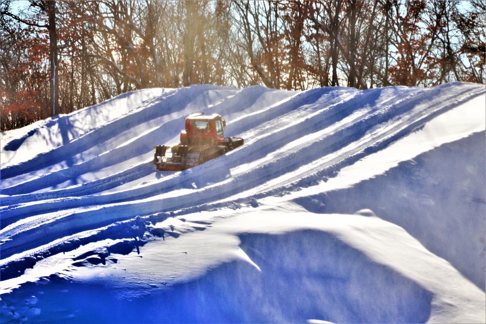 Whitetail Ridge Ski Area staff prepares area for operations