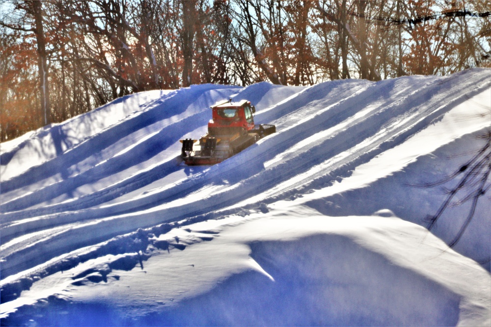 Whitetail Ridge Ski Area staff prepares area for operations