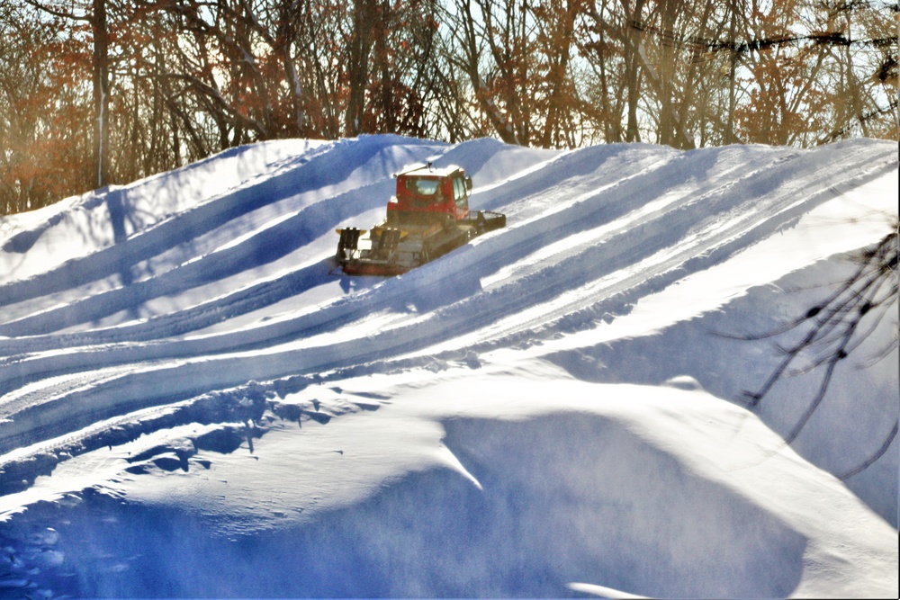 Whitetail Ridge Ski Area staff prepares area for operations