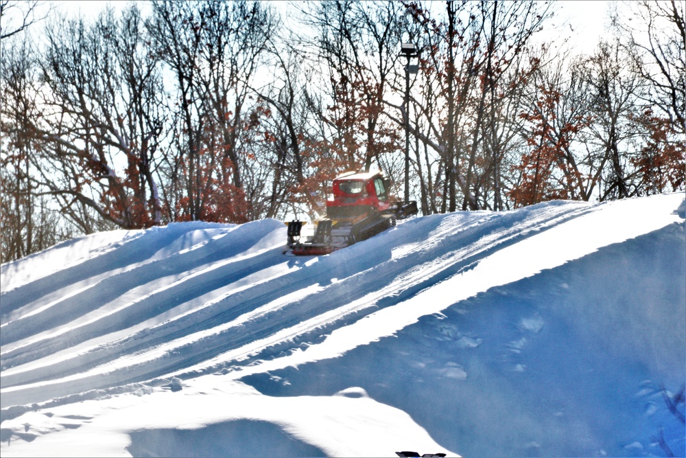 Whitetail Ridge Ski Area staff prepares area for operations