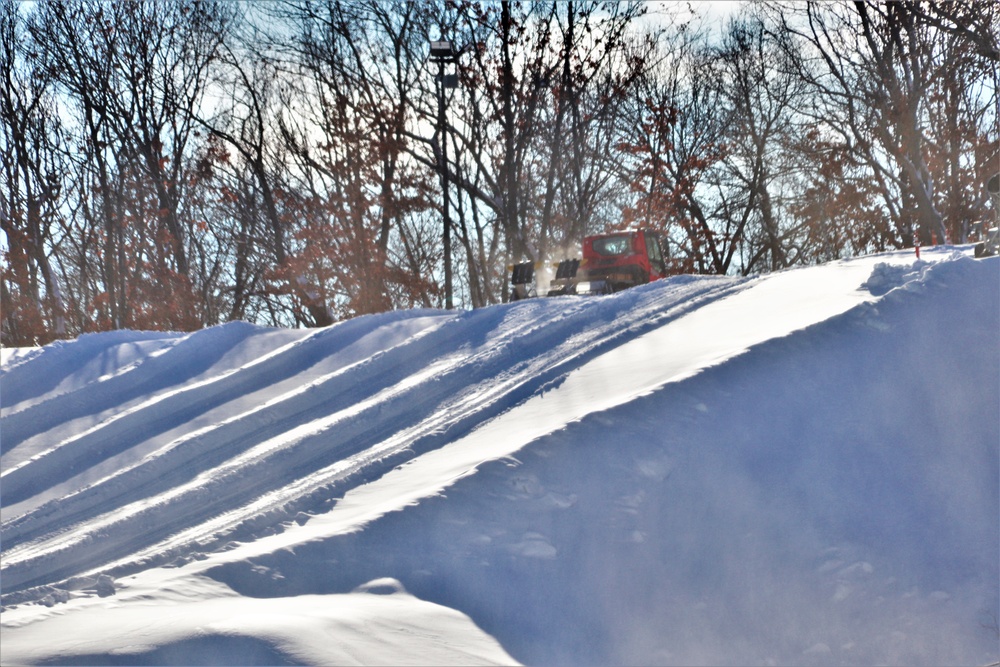 Whitetail Ridge Ski Area staff prepares area for operations