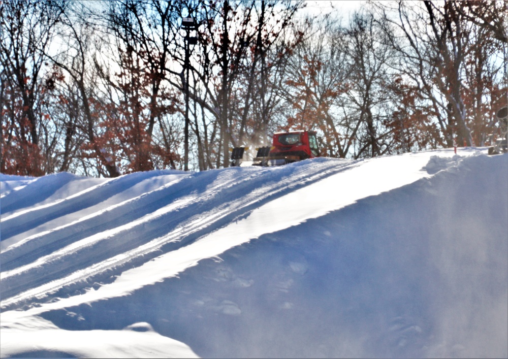 Whitetail Ridge Ski Area staff prepares area for operations