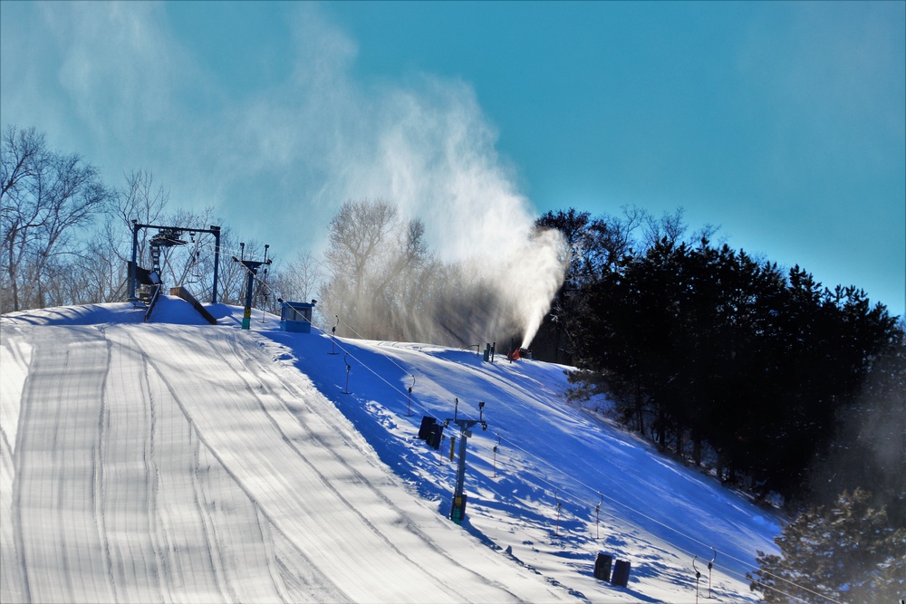 Whitetail Ridge Ski Area staff prepares area for operations