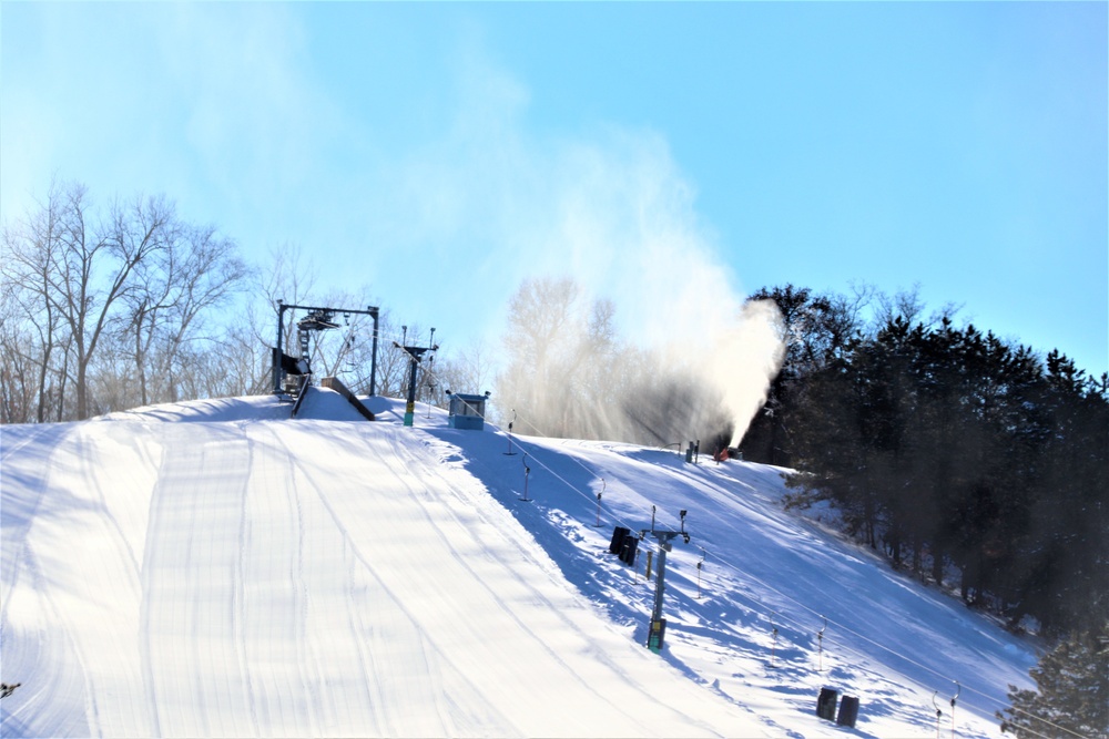 Whitetail Ridge Ski Area staff prepares area for operations