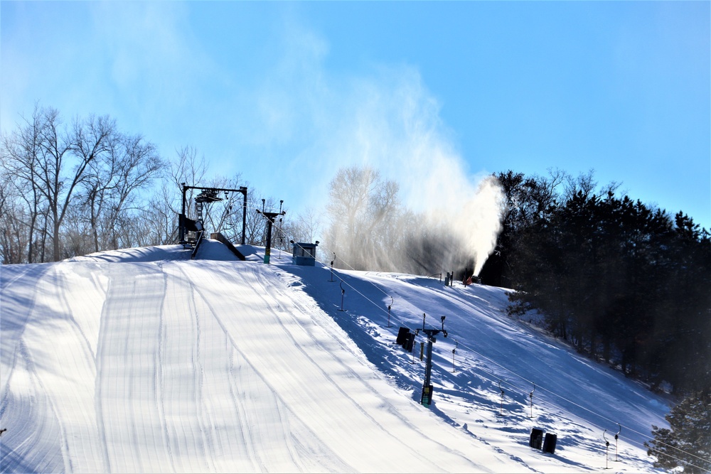 Whitetail Ridge Ski Area staff prepares area for operations