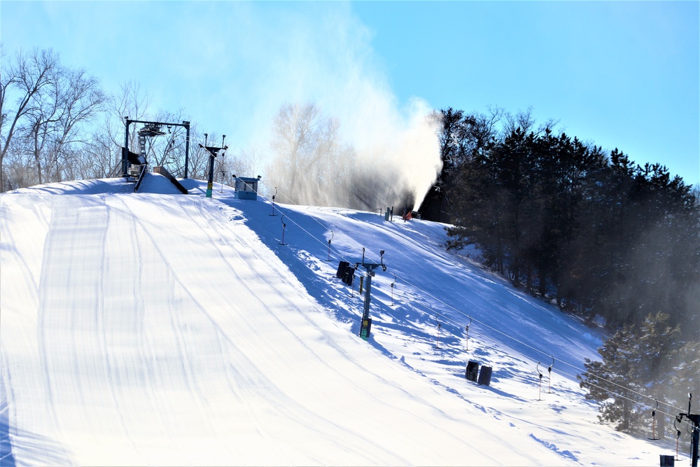 Whitetail Ridge Ski Area staff prepares area for operations