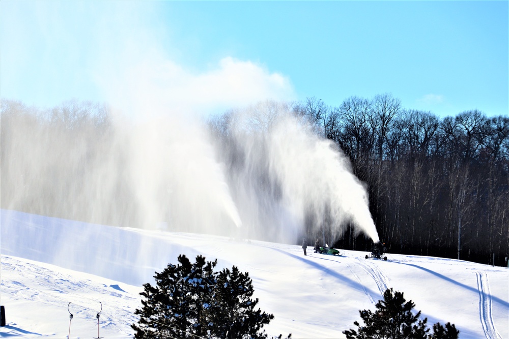 Whitetail Ridge Ski Area staff prepares area for operations